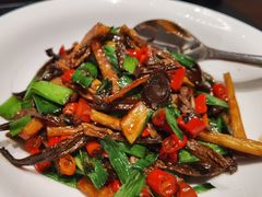 茶树菇炒山药-同庆楼(天鹅湖万达店)