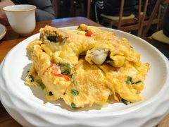 蛎肉煎炒土鸡蛋-必点海鲜·鲅鱼水饺(鞍山西道店)