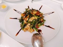 香醋火腿配菠菜-casamosaico卡萨马可意大利餐厅
