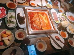 -老牌坊云南鱼豆花火锅(哈西万达店)