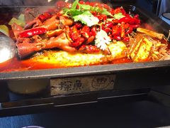 -探鱼·鲜青椒爽麻烤鱼(天一广场店)