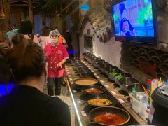 自助调料区-老牌坊云南鱼豆花火锅(爱建店)
