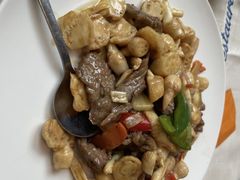 藕带炒牛肉-沙龙酒家