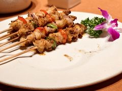 碳烤胸口油-左庭右院鲜牛肉火锅黑金店(陆家嘴中心店)