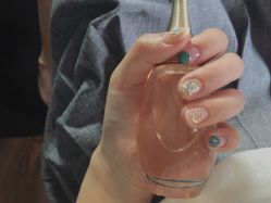 点击看大图 镶钻-莫奈花园日式美甲美睫