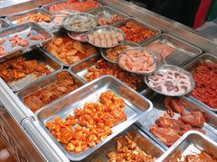 自助取餐区-英雄故事地摊烤肉(马驹桥店)