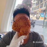 真的有脸那么大的炸鸡腿……