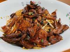 肉丝拌川加猪肝-小狗面馆(河东路店)