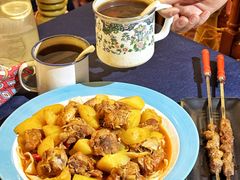 库尔勒馕坑烤香梨-伊带伊路新疆美食府(呼家楼店)