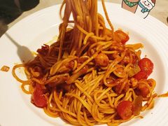 麻辣小龙虾意面-必胜客(江桥万达店)