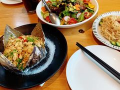 火焰豆腐包-朵朵开素食餐厅(后宰门街店)