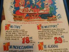 菜单-The Crab Pot Seattle
