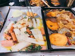 地摊烤冷面-坛子李地摊烤肉(罗斯福店)