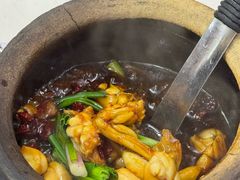 -长城砂煲田鸡粥