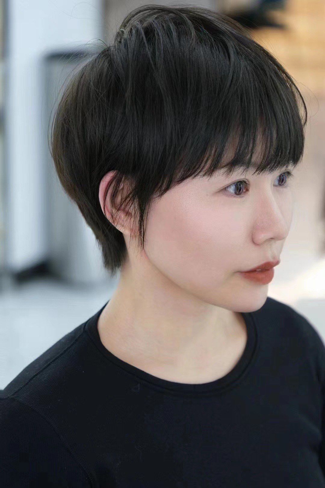 超短发