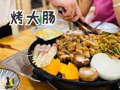 烤大肠-24 新村雪浓汤(长白山烤肉店)
