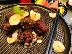青芥香蒜牛肉粒-唐廊烤鸭店(工体店)