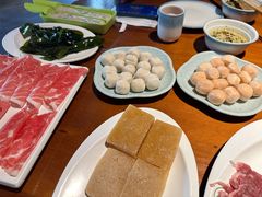 虾滑-義聚德·清真铜锅涮羊肉·烧烤(河东店)