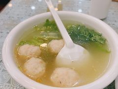 手打虾丸汤(五只鲜虾做一颗丸)-潮汕铺老店(甜水井店)