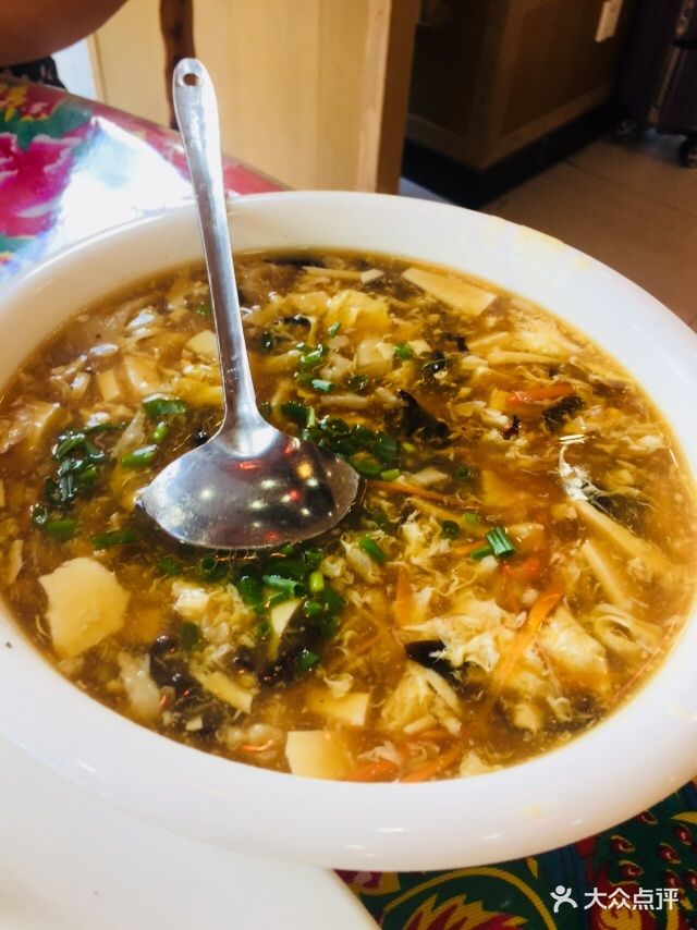 东北人农家院-酸辣汤图片-上海美食-大众点评网