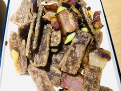 蕨巴炒风肉-夜郎国·贵州菜(南山店)