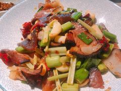 蕨粑炒腊肉-山石榴·贵州菜(丰盛里店)