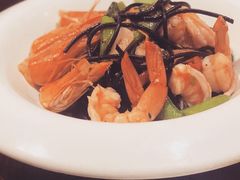 墨鱼汁海鲜意面-107私厨·牛排馆(龙岗店)