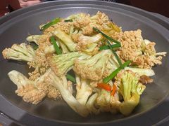 干锅花菜-金枝玉叶上海人家食府(三里河店)