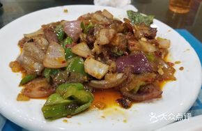 Stir-fried Sweet Potato Noodles with Twice-Cooked Pork