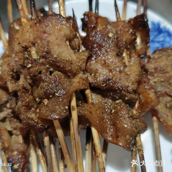 黑山记猪肉串