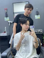 -藤野造型专业烫染接发