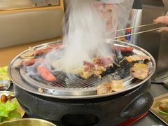 -围炉肉舍•炭烤活鳗•丹东海鲜烤肉(步行街店)