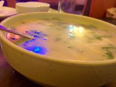 蛤蜊疙瘩汤-晚归月亮湾私家菜(临邑路店)