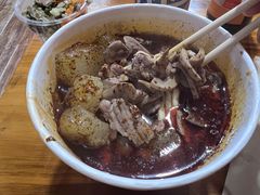 三合一牛肉生烫粉-王记生烫牛杂面馆(兰陵路店)