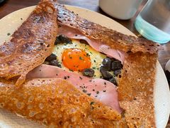 巴黎火腿鸡蛋芝士蘑菇可丽饼-RAC BAR(安福路店)