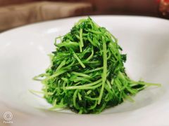 清炒豌豆苗-北京王府井希尔顿酒店·秦唐中餐厅Chynna