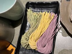 什锦三色面-贰重天冰煮羊自助火锅(东坝店)