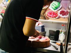 手切苏尼特羊后腿肉-宣武小院涮肉(前门店)
