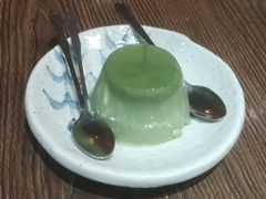 自制招牌抹茶布丁-大雄寿司(中华广场店)