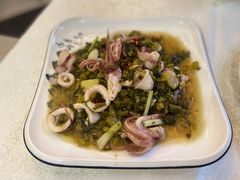 酸菜炒鱿鱼-温岭人家(红花北路店)
