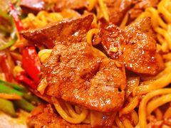 小炒猪肝拌面-醉牛腩·面小馆