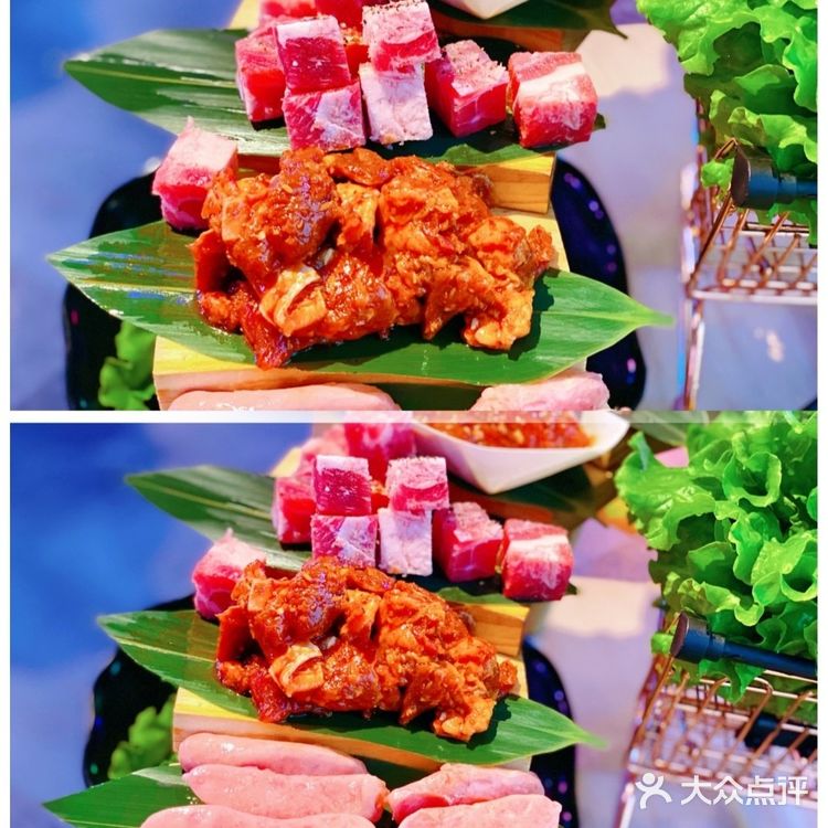 有点儿韩国🇰🇷烤肉🥩的味道[调皮]