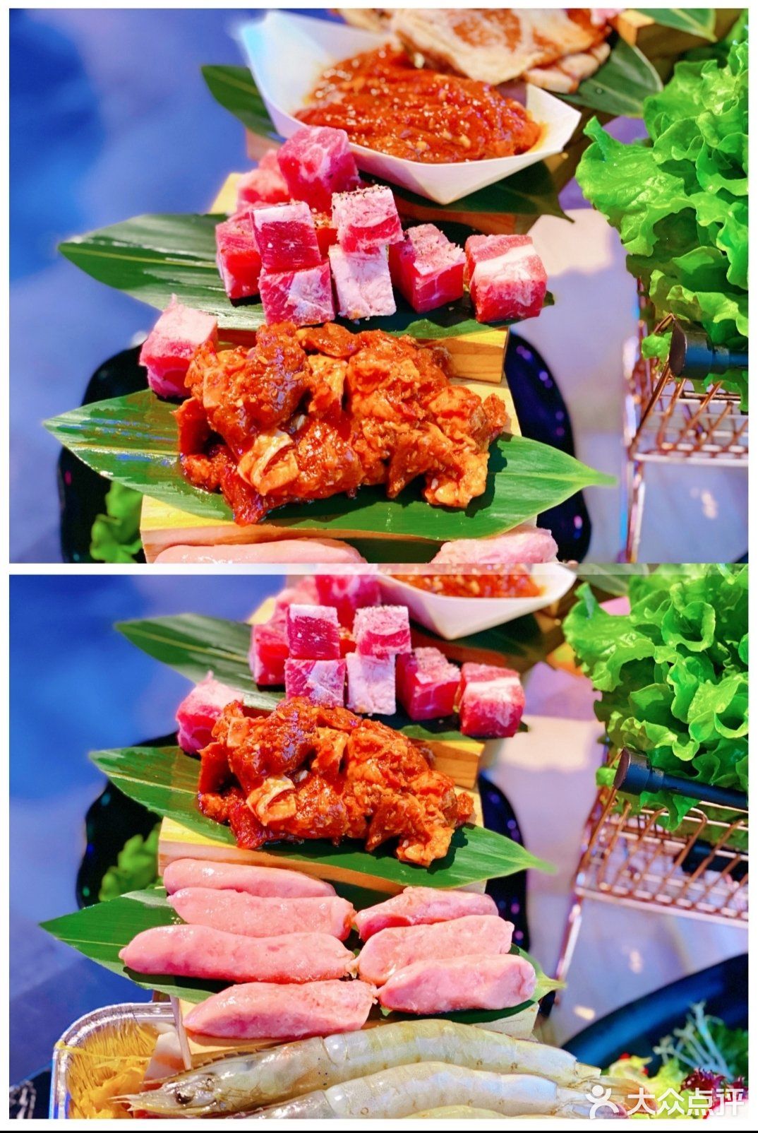 有点儿韩国🇰🇷烤肉🥩的味道[调皮]