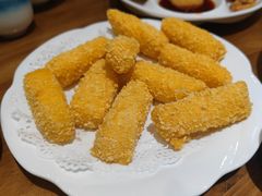 炸冰激凌-晚归月亮湾私家菜(临邑路店)