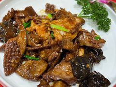 爆三样-正阳门饭庄·烤鸭·北京菜(万丰路七里庄店)