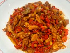 双椒炒鸡-金味老饭铺(晚报店)