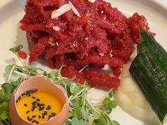 -草家酱蟹炭火烤肉店(珲春南路一店)