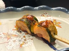 紫苏鸡腿肉配梅子酱-鳥喜Toriki怀石烧鸟料理
