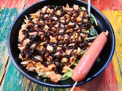 黑椒味烤肉拌饭-不将就烤肉拌饭(吉品休闲街店)