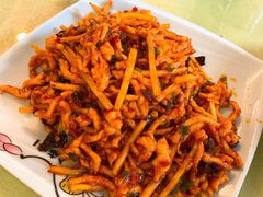 鱼香鸡丝-大眼锅贴水饺(河东店)